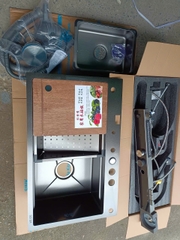 Bộ Chậu rửa bát Thác cao cấp 5 Phím Đàn