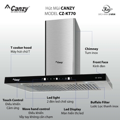 Máy hút mùi Canzy CZ KT70