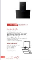 Máy hút mùi Canzy CZ 70LCD