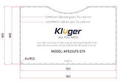 Chậu rửa bát Kluger KW8191FS – S79