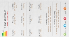 Máy rửa bát Texgio Dishwasher TG21H775B - 13 Bộ Sấy Khí Nóng, Diệt Khuẩn UV