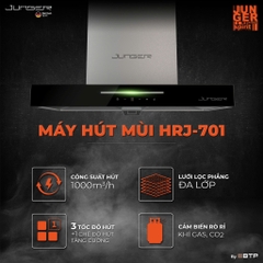 Máy hút mùi Junger HRJ-701 Bạc