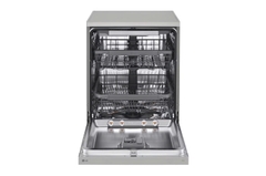 Máy rửa bát LG Quadwash TrueSteam™ màu bạc ghi sáng LDT14SVA4