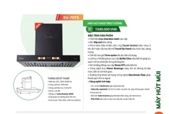 Máy Hút Mùi Sevilla 70T5