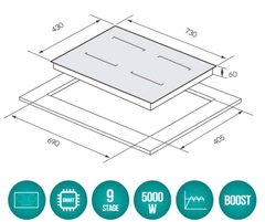 Bếp từ GrandX GX IH686SE