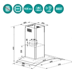 Máy Hút Mùi GRANDX GX H70C62