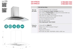 Máy Hút Mùi GRANDX GX H90C55