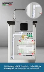 Chậu rửa bát NoBiNox NT861B