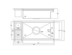 Chậu rửa bát NoBiNox NJ511B