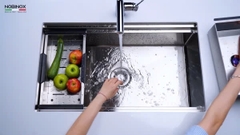 Chậu rửa bát NoBiNox NA885U