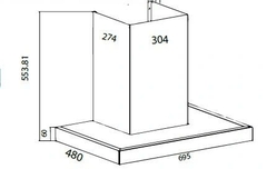 Máy hút mùi Canzy Pro 333SG