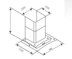 Máy hút mùi Canzy CZ 9970s