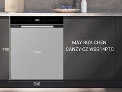 Máy Rửa Chén Canzy CZ WSG14PTC