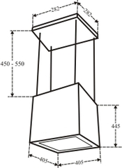 Máy Hút Mùi Chefs EH-R820E5