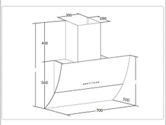 Máy Hút Mùi Chefs EH-R706E7B