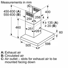 Máy hút mùi Bosch DWB67BK61T