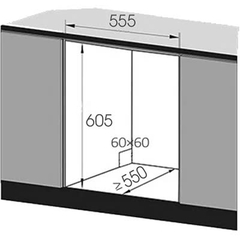 Máy rửa bát Texgio TG-DTW558