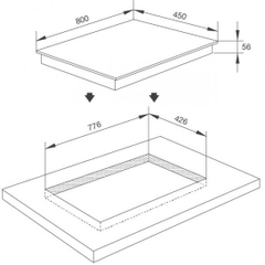 Bếp từ MALLOCA Skylux MH-803