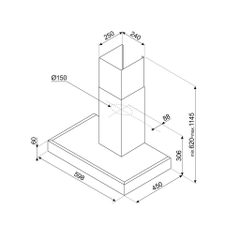 Máy Hút Mùi Hafele meg KAT600HXE 536.84.271