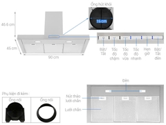 Máy hút mùi Hafele KBT900XE 536.84.493