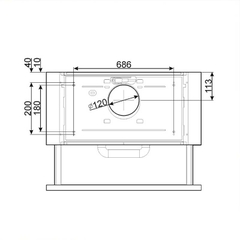 Máy hút mùi Hafele Smeg KSET92E 536.84.872