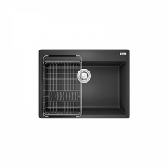 Chậu rửa bát KONOX Granite Sink Ruvita 680 – Black