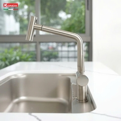 Vòi rửa bát Konox Volta Nickel