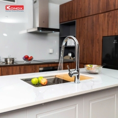 Vòi rửa bát Konox Alto Nickel