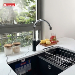 Vòi rửa bát Konox  Modo Black