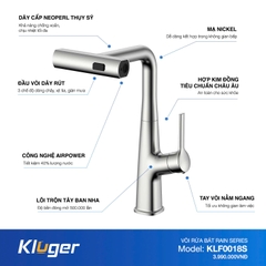 Vòi rửa bát Kluger  KLF0018S