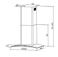 Máy hút mùi EUROSUN EH-90K15E