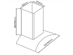 MÁY HÚT MÙI FANDI FD-3388C1-70/90
