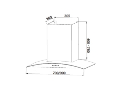 MÁY HÚT MÙI FANDI FD-5570/5590