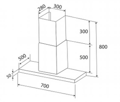 Máy Hút Mùi KAFF KF 771
