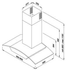 Máy hút khói Malloca SIGMA-K820T