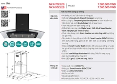Hút mùi GrandX GX H70C62B