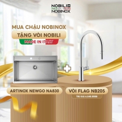 Chậu rửa bát NoBiNox NA830