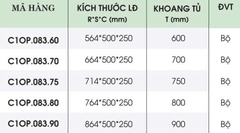 Kệ đựng bát đĩa đa năng nan oval hợp kim phủ nano Grob C1OP.083.75