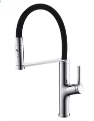 Vòi rút thân chóp màu đen inox 304 GROB GFS304.01