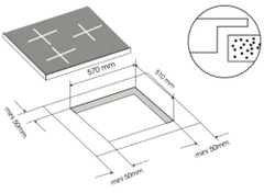 Bếp 3 từ Grob TL3A-7343SCA