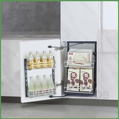 Giá Đựng Tủ Đồ Khô 2 Tầng Nan Dẹt GROB GC304-206