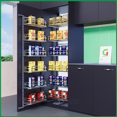 TỦ ĐỒ KHÔ INOX 304 NAN DẸT GROB GC304-660