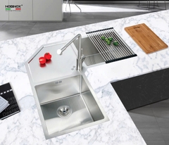 CHẬU RỬA BÁT 2 HỐ NOBINOX LIKEN NL700