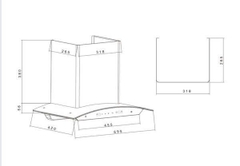 Máy hút mùi tự động làm sạch Blanc BA 870AT
