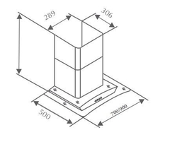 Máy hút mùi kính cong Canzy CZ-3790Q