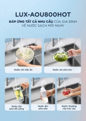 Máy Lọc Nước Đặt Gầm Công Suất Lớn A. O. Smith ROSS™ LUX-AOU800HOT