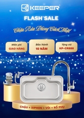 Chậu rửa bát keeper KP CR02 NB8050 SU BASIC