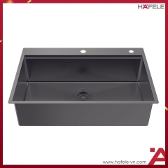 Chậu Rửa Chén Bát Inox WS R10 Hafele HS25-SSN1S-7650 567.24.484