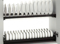 Giá bát đĩa cố định tủ trên nan Oval Canzy CZO-6006-800