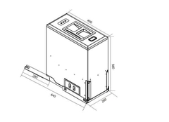 Thùng gạo 27 kg Canzy CZA-1001-27KG